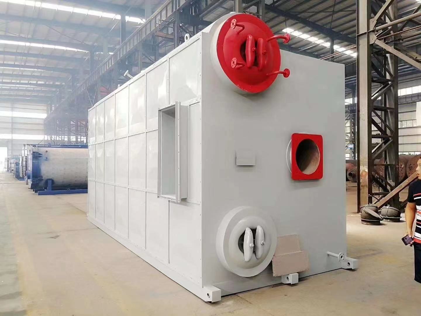 甘肃10吨(7MW)燃油燃气锅炉